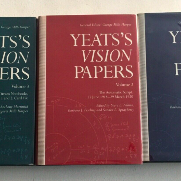 William Butler Yeats - the Vision Paper's 3 volume set